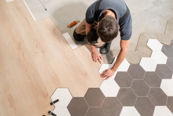 Flooring installation services in Orange